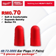 Milwaukee Accessories 48-73-3005 Ear Plug Penyumbat Telinga  ( 1 Pair )