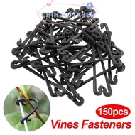 CHIHIRO1X3EE 150Pcs Vegetable Strapping Clips Home Garden Plant Vegetable Grafting Clips Fixing Ring