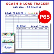 GCASH &amp; LOAD TRACKER (A5 - 80 sheets)