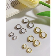 188_goodgift_station-circle hoop 925 sterling silver earrings