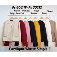 Simple Cardigan Blazer || Smart blazer || Simple cardigan || Women blazer || Minimal coat || Woman c