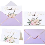 15.24-Golden Thank You Note cm Baby Shower Wedding Card Small Corporate Graduation Funeral Bridal Gi