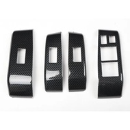 For Honda Fit 2008 2009 2010 2011 2012 2013 GE8 Accessories Carbon Fiber Style Interior Stickers ABS