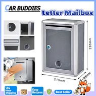 Letter mailbox post box safety belt lock aluminum alloy suggestion box waterproof outdoor