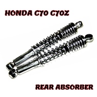 Good Quality Honda C70 C70Z Rear Absorber  ( CHROME )