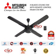 Mitsubishi Electric C56-RQ4 CEILING FAN WITH REMOTE CONTROL 4 BLADES 3-Speed