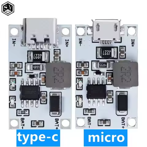 5V 2A Lithium Battery Charger Board: 2S 7.4V/8.4V with Step-Up & Protection – Fits Li-Po, Li-ion & 1