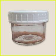 【hot sale】 Glass Jar with Lid 120ml