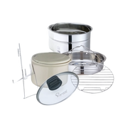 La gourmet Healthy Pressure Cooker 6L Accessories Set