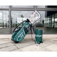 23 New Korean Malbon Golf Bag Waterproof Trendy Men's and Women's Golf Bracket Bag Go Club Bag/Golf bracket bag / golf bag
