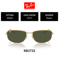 Ray-Ban RB3732 001/31 Anti-UV Unisex Sunglasses Size 56mm