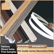 cabinet dapur sticker dapur PVC corner line, triangle line, corner trim strip, self-adhesive strip, 