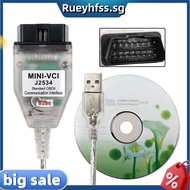 Mini Vci  FT232RL Chip J2534 OBD2 Car Diagnostic Cable for  TIS Techstream for  TIS Techstream V18.0