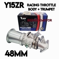 Y15ZR THROTTLE BODY 48MM 50MM TB 2INJECTOR LEO Y15