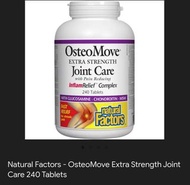 葡萄糖胺，軟骨素，MSM - Natural Factors - OsteoMove Extra Fort
