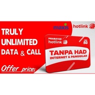 MAXIS PREPAID UNLIMITED DATA & UNLIMITED CALL SPECIAL PACK (TERHAD)