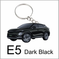 omoda e5 multi color 2d keychain