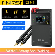 FNIRSI SWM10เชื่อมจุดแบบพกพา SWM-10มินิ Hine 18650ชุดแบตเตอรี่อุปกรณ์ช่างเชื่อม5000Mah เชื่อมได้0.25