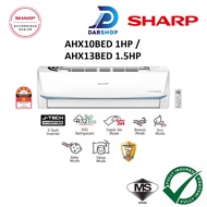 5 STAR Sharp Aircond 1HP 1.5HP R32 J-Tech Inverter Aircond Penghawa Dingin 1.5HP Air Cond Aircon 冷氣機