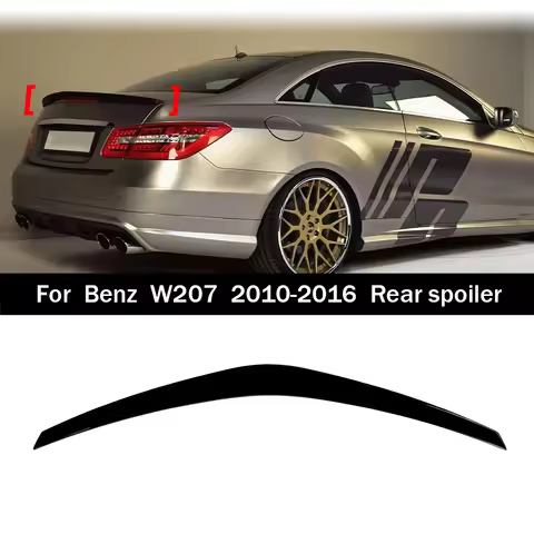 For Mercedes benz E Class Coupe W207 C207 E200 E250 E300 E350 2009-2016 Rear Trunk Lid Boot Ducktail