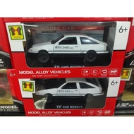 Diecast Toyota Trueno AE86 Initial D 1:32 Alloy Miniature Car CHEAP GAM