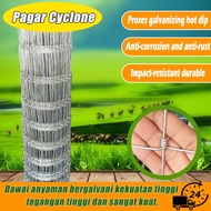 Pagar lembu  Cyclone fence  Pagar kambing  Pagar kebun  2.5mm Width 4/5kaki  Galvanised  Five star f