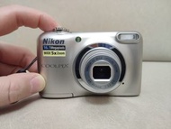 Nikon Coolpix A10 近全新金色 CCD相機 數碼相機 CCD Camera 等效26-130mm廣角鏡頭 超輕薄機身 波浪形設計 咭片機 傻瓜機 旅行便攝相機 輕巧易用 半天涯機 （非 菲林相機 Fujifilm Canon IXUS IXY Pentax Ricoh Casio Contax Kyocera Sony Panasonic）