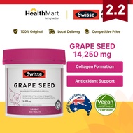 [SG] Swisse Grape Seed 14,250 mg, Bright Skin Booster, Activated Charcial+, Skin Regeneration+ (Beau