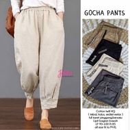 GOCHA PANTS JUMBO COTTON TWILL PANTS