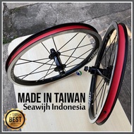 Wheelset Velg Sepeda Lipat Model Champagnolo 305 - 16 Inch
