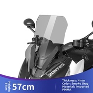 Fits Zontes 150D 350D Elevated Chest Protective Windproof Rain Shield Windshield Accessories