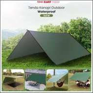 TENDA Canopy Tent Outdoor Camping Tent Waterproof 3x3M - TL1
