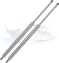 ARANA Stainless Steel 28 inch Gas Struts 200LB, Marine Lift Support Shocks for Boat Hatches, Heavy D
