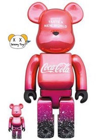 電鍍可口可樂【限量現貨】bearbrick BE@RBRICK Coca-Cola 可口可樂 Creations 400%+100%