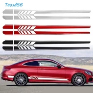 TAOS Car Side Body Decals, Waterproof PVC Car Stickers,  Self-adhesive Removable Car Accessories for