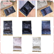 [szxmkj2lp] Prayer Rug Muslim Prayer Mat Thick with Tassels 27.6"x43.3" for Travel Soft