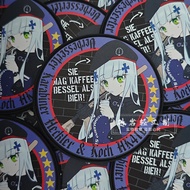 【Customized】Girls' Frontline HK416 Tactical Morale Chapter Kalu Kai's PVC 3D Velcro Patch /Badges/ar