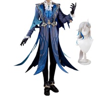 Neuvillette Cosplay Costume Neuvillette Cosplay wig the highest judge of Fengdan, male in anime game