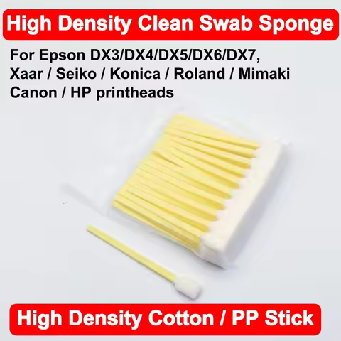 Printhead Cleaning Foam Swab Stick For Epson Roland Mimaki Mutoh HP Canon Printhead Cleaning Sponge 