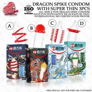 Pleasure More Passion Sex Condom Spike Condom Kondom Tahan Lama Kondom Berduri Condom Men 情趣安全套 倍力乐避