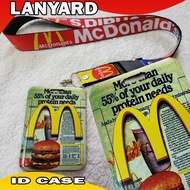 LATEST DESIGN MCDO MCDONALDS LANYARD ID HOLDER ID LACE