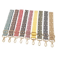 Diamond Jacquard Wide Shoulder Strap 3.8cm Bag Accessories Decorative Strap Wide Strap Bag Strap Str