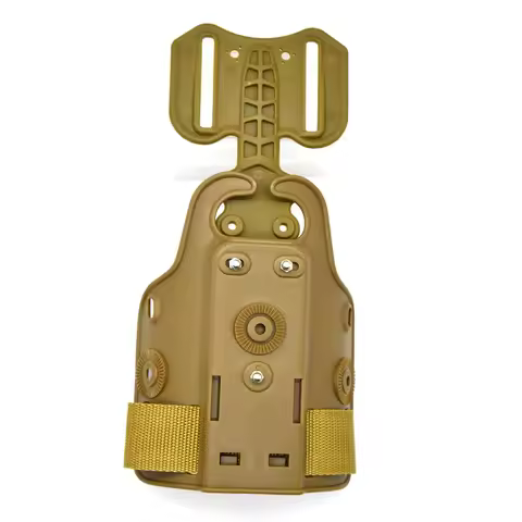 Tactical Drop Leg Platform Universal Drop Leg Holster Panel for Glock 17 19 Beretta M9 Colt 1911 P22