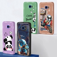 Phone Case For Samsung Galaxy J4 Plus Cute Panda Astronaut Pattern Casing Soft Silicone Samsung J4 Plus J4Plus Case