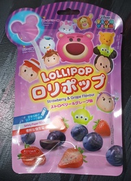 草莓提子士多啤梨味 迪士尼米奇棒棒糖32g  greenprice