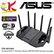 ASUS TUF-BE9400 6GHZ TRI-BAND WIFI 7 BE9400 WIRELESS ROUTER TUF GAMING ROUTER - EXTENDABLE ROUTER