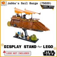 Display Stand for Lego Star Wars Jabba's Sail Barge (75020)