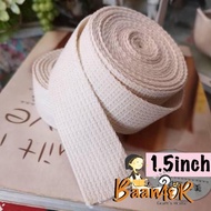 1.5 inch 90cm 1pcs Raw Fabric Corrugated For Making Bag Strap Size 1.5 Inches x Cut To Length 90 Cen