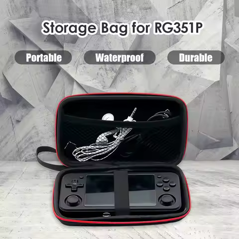 For ANBERNIC RG351P/RG351M/RG350M Protection Bag for Retro Game Console Game Player RG351P Handheld 