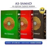 Al Quran Mushaf As samad A4, Al Quran Tajwid Color Size A4